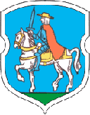 Старый герб Чаус - Святой Мартин на коне